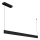 LED liustra ant laido LINEA LED/36W/230V 3000/4000/5700K CRI 90 juoda