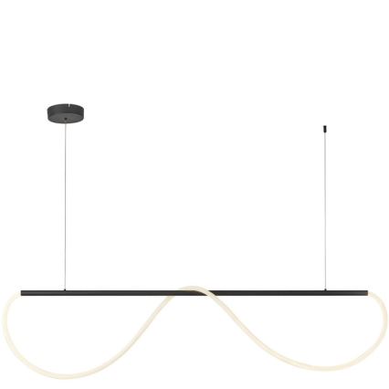 LED liustra ant laido MELECA LED/36W/230V 3000/4000/6000K 160 cm juoda