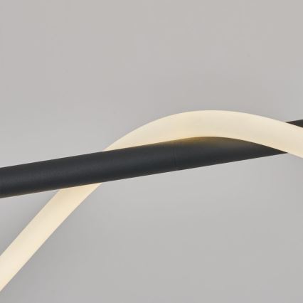 LED liustra ant laido MELECA LED/36W/230V 3000/4000/6000K 160 cm juoda