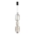 LED liustra ant laido PLAYA LED/12W/230V, juoda