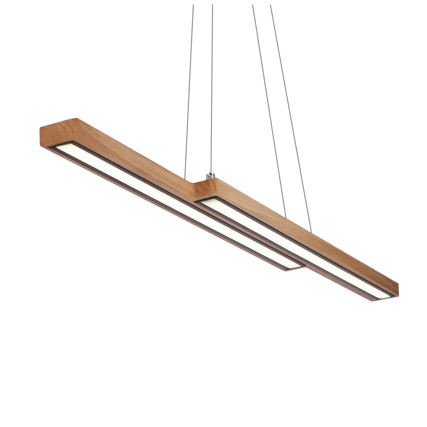 LED liustra ant laido SENTO LED/19W/230V, medinė