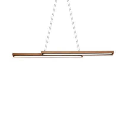 LED liustra ant laido SENTO LED/19W/230V, medinė