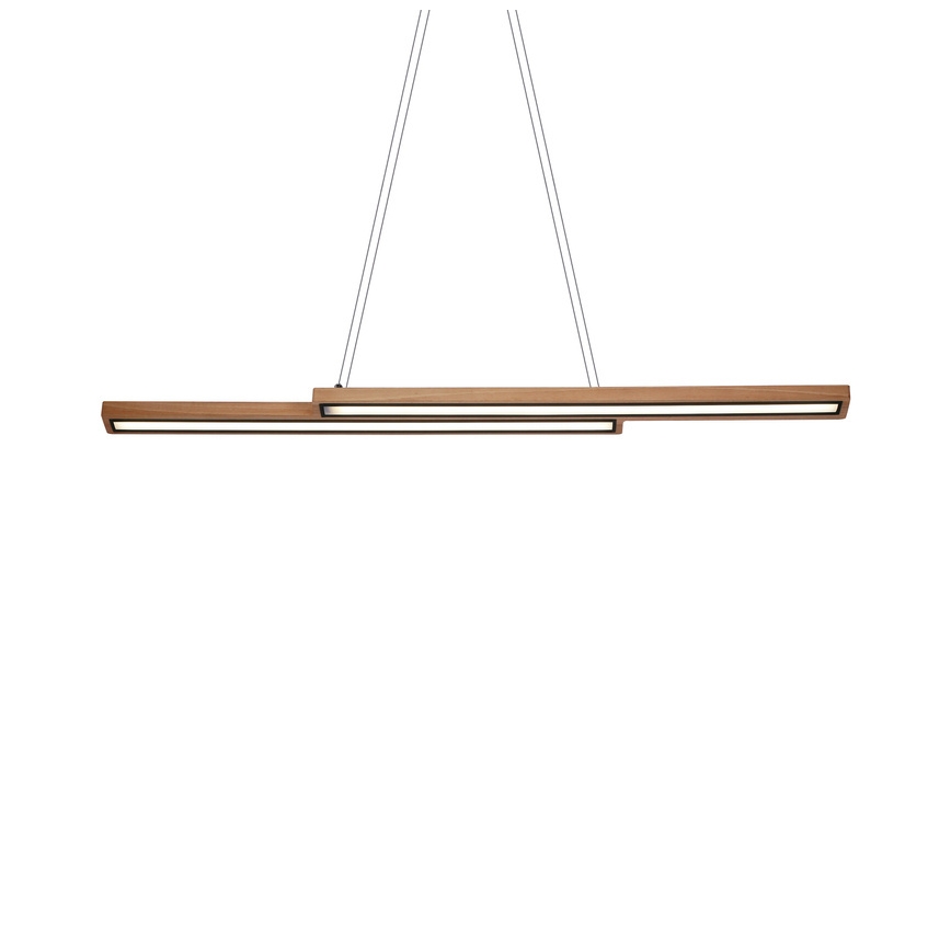 LED liustra ant laido SENTO LED/19W/230V, medinė