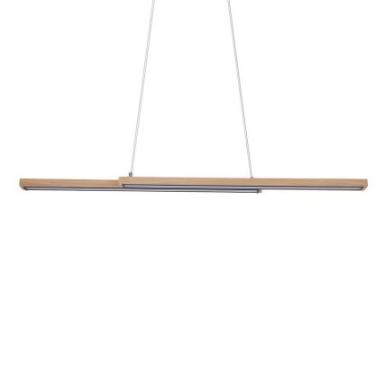 LED liustra ant laido SENTO LED/19W/230V, medinė