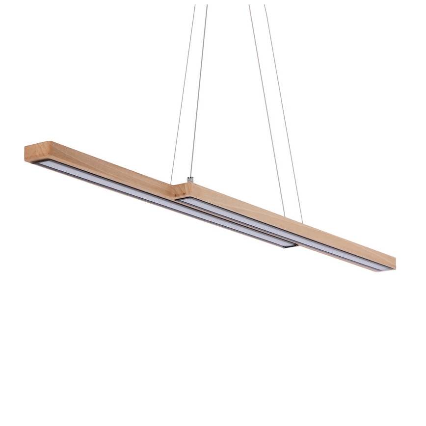 LED liustra ant laido SENTO LED/19W/230V, medinė