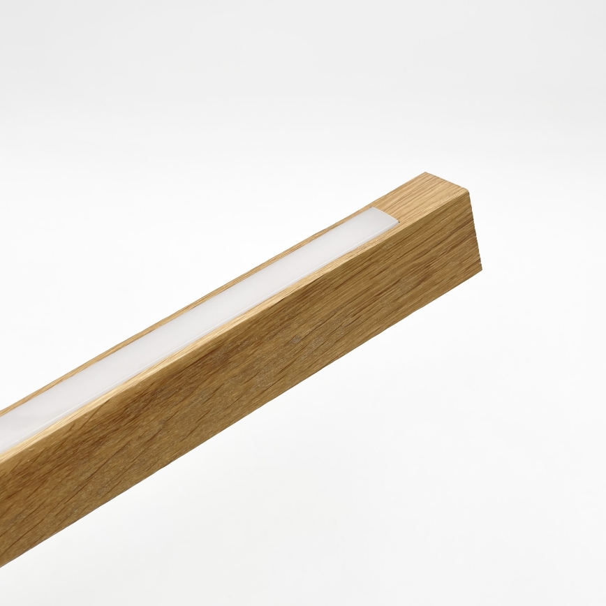 LED liustra ant laido VERDE LED/18W/230V 3000K 106 cm ąžuolas