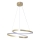 LED liustra ant laido ZEFIRA LED/40W/230V 4000K skersm. 50 cm auksinė