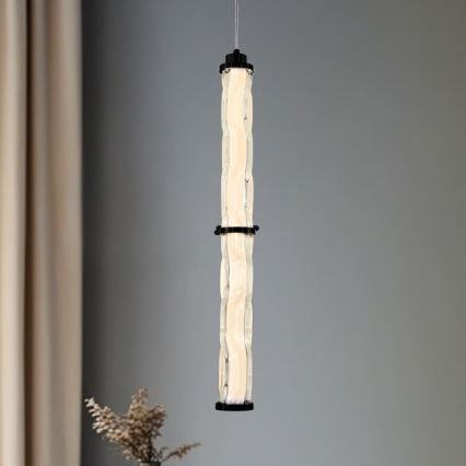 LED liustra ant lyno CORTE LED/18W/230V juoda