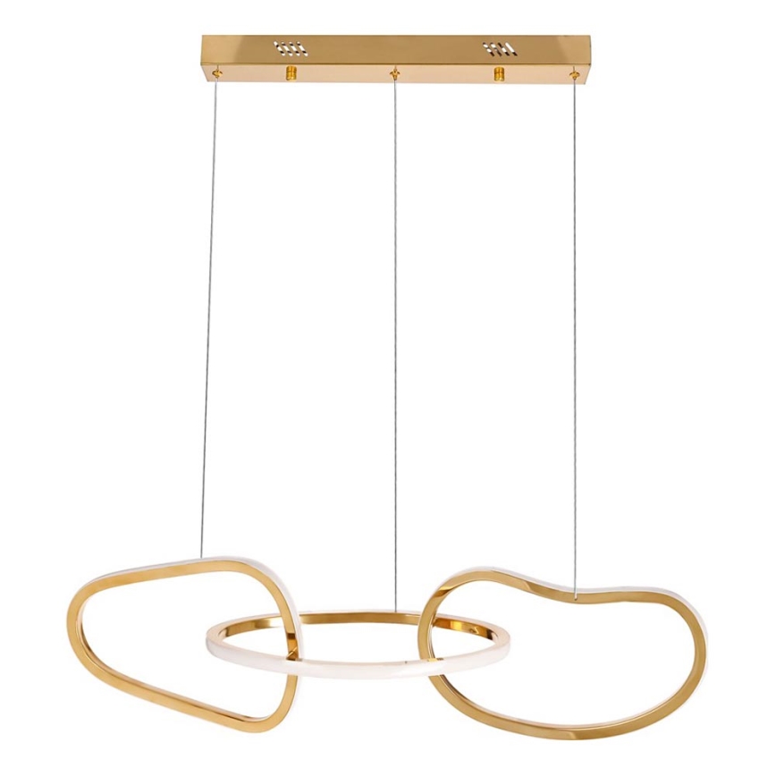 LED liustra ant troselio ANNELI LED/30W/230V 80 cm auksinė
