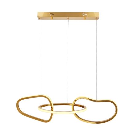 LED liustra ant troselio ANNELI LED/30W/230V 80 cm auksinė
