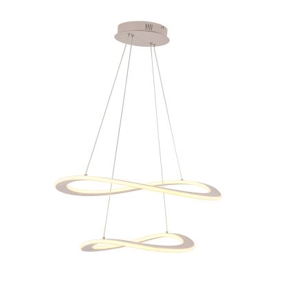 LED liustra ant troselio CASHMERE LED/75W/230V skersm. 59,5 smėlinė