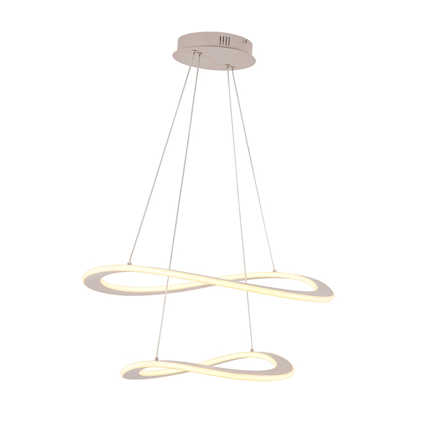 LED liustra ant troselio CASHMERE LED/75W/230V skersm. 59,5 smėlinė