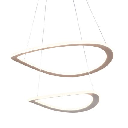LED liustra ant troselio CASHMERE LED/75W/230V skersm. 59,5 smėlinė
