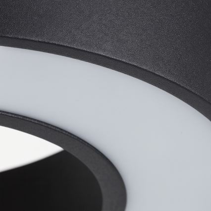 LED liustra ant troselio UNION LED/40W/230V 3000/4000/6500K Ø 40 cm juoda