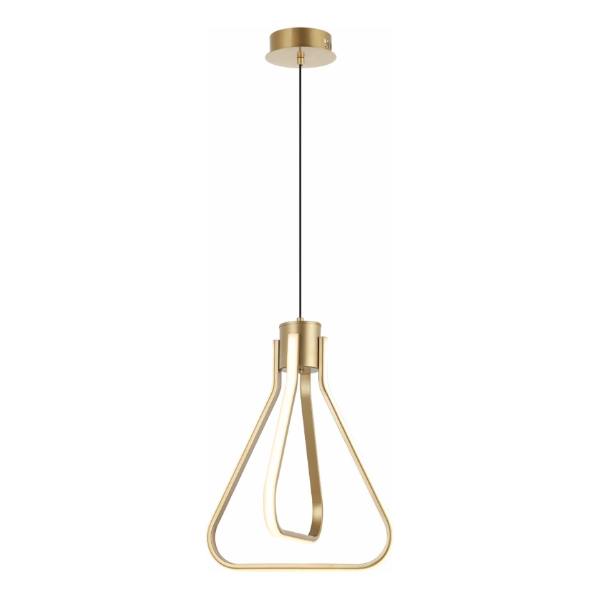 LED liustra su kabeliu ZING LED/19W/230V auksinė