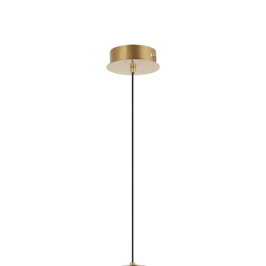 LED liustra su kabeliu ZING LED/19W/230V auksinė