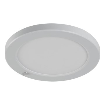 LED Lubinis/Įleidžiamas šviestuvas su judesio jutikliu 2in1 ERGA LED/17W/230V 3000/4000/6500K balta