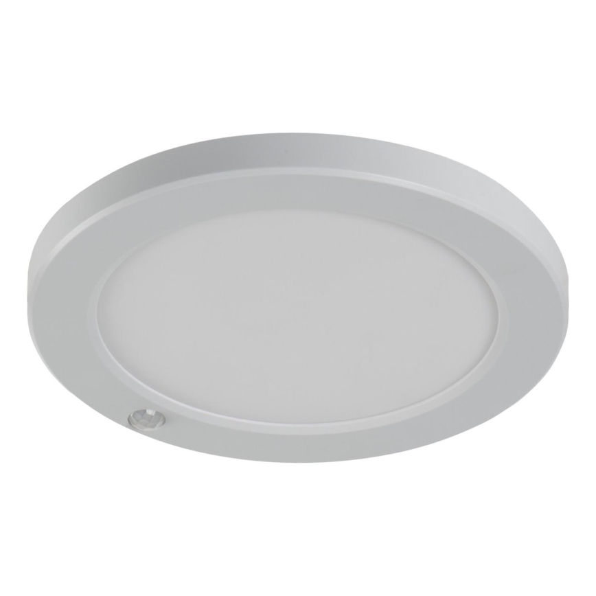 LED Lubinis/Įleidžiamas šviestuvas su judesio jutikliu 2in1 ERGA LED/17W/230V 3000/4000/6500K balta