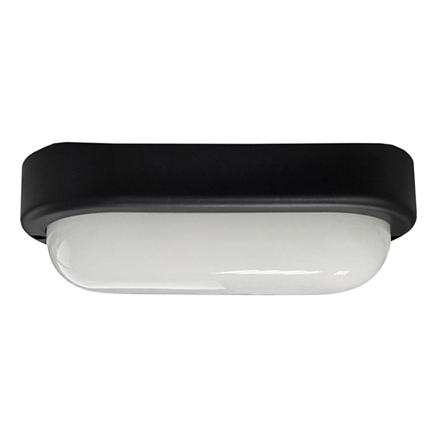 LED lubinis lauko šviestuvas LED/15W/230V 4200K 20x9,8 cm IP64 juoda