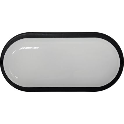 LED lubinis lauko šviestuvas LED/15W/230V 4200K 20x9,8 cm IP64 juoda