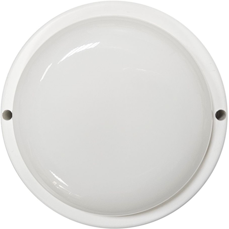 LED lubinis lauko šviestuvas LED/15W/230V 4200K diametras 15,5 cm IP64 balta