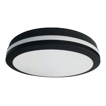 LED lubinis lauko šviestuvas MARLON LED/12W/230V 4000K IP54 juoda