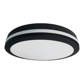 LED lubinis lauko šviestuvas MARLON LED/18W/230V 4000K IP54 juoda