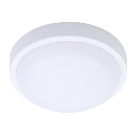 LED lubinis lauko šviestuvas SIENA LED/13W/230V diametras 17 cm IP54 balta