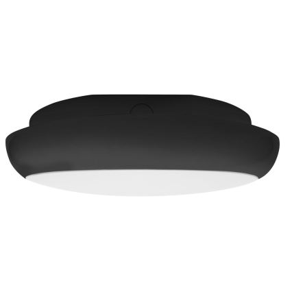 LED šviesos reguliavimas lauko Lubinis šviestuvas STROPY LED/12/15/18/22W/230V 3000/4000/6000K IP65 juoda