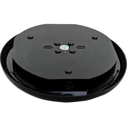 LED šviesos reguliavimas lauko Lubinis šviestuvas STROPY LED/12/15/18/22W/230V 3000/4000/6000K IP65 juoda