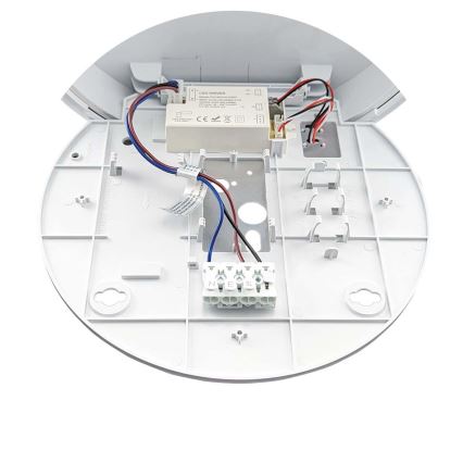 LED šviesos reguliavimas lauko Lubinis šviestuvas STROPY LED/12/15/18/22W/230V 3000/4000/6000K IP65 juoda
