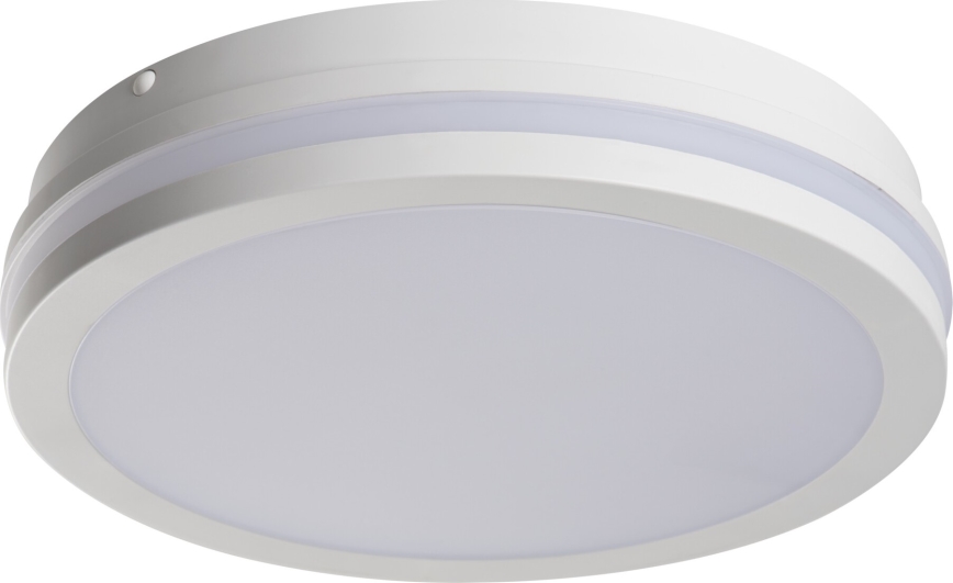 LED lubinis lauko šviestuvas su judesio jutikliu BENO LED/24/30W/230V 3000/3500/4000K IP65 balta apvalus