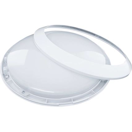 LED lubinis lauko šviestuvas su jutikliu RENO LED/16W/230V IP66 balta