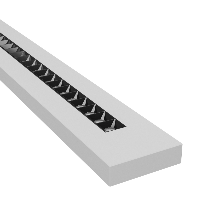 LED Lubinis/Pakabinamas šviestuvas PLANK LED/20/30/40W/230V 2700/4000/6000K CRI 90 balta