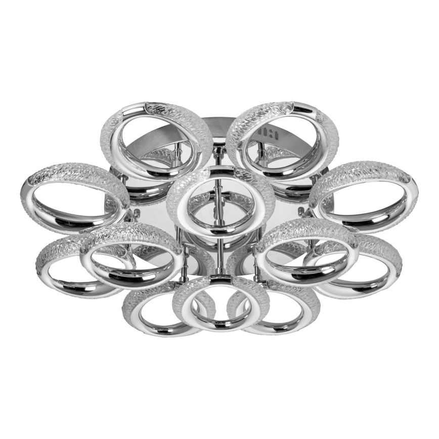 LED lubinis šviestuvas 12xLED/14W/230V 3000-5000K diametras 60 cm blizgus chromas