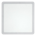 LED lubinis šviestuvas 24W/230V 3000/4000/6500K 30x30 cm, baltas