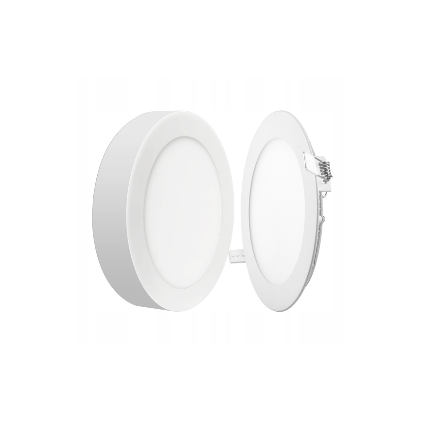 LED lubinis šviestuvas 2in1 LED/18W/230V 4500K diametras 22,6 cm balta