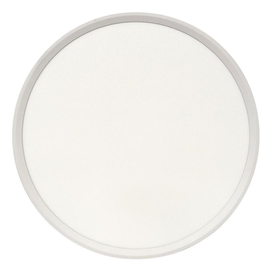 LED lubinis šviestuvas, 32 W, 230 V, su reguliuojama spalvos temperatūra 3000/4000/6500K, skersmuo 40 cm, balta