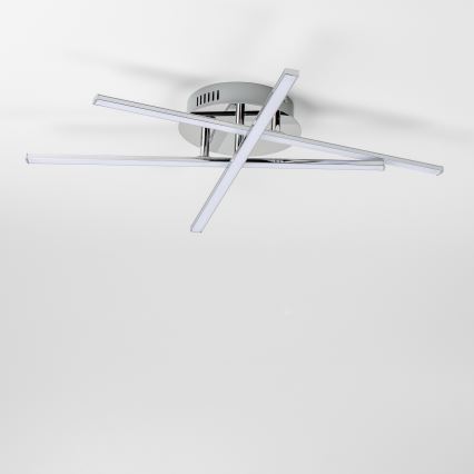 LED lubinis šviestuvas 3xLED/3W/230V blizgus chromas