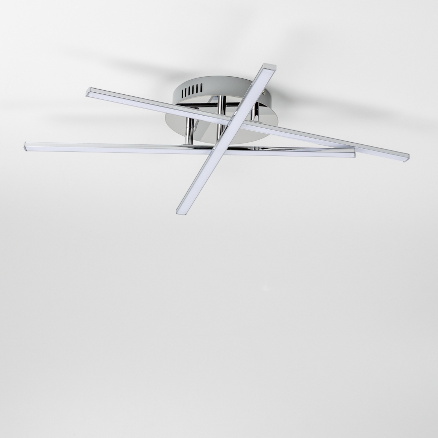 LED lubinis šviestuvas 3xLED/3W/230V blizgus chromas