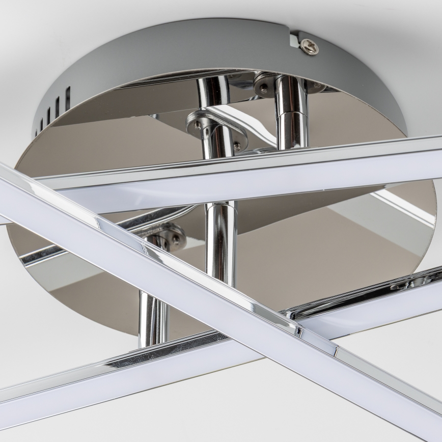 LED lubinis šviestuvas 3xLED/3W/230V blizgus chromas