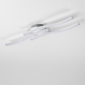 LED lubinis šviestuvas 3xLED/6W/230V 3000K sidabrinis