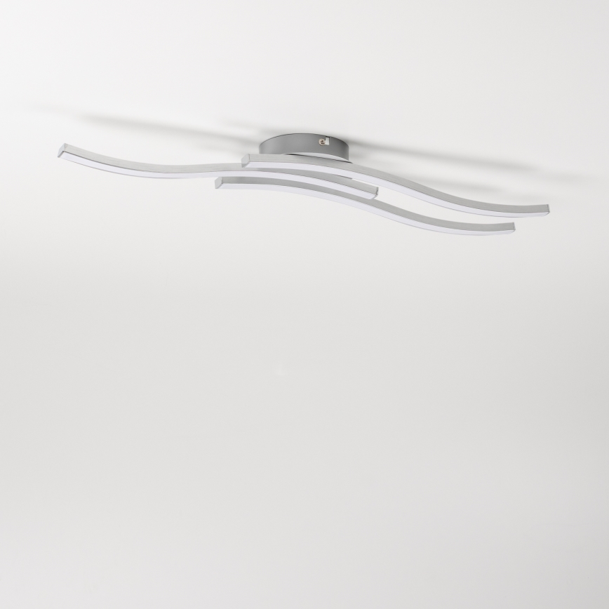 LED lubinis šviestuvas 3xLED/6W/230V 3000K sidabrinis