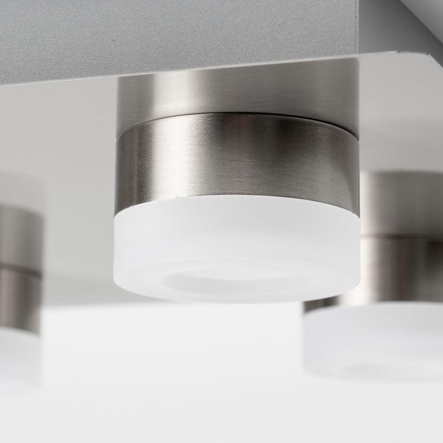 LED lubinis šviestuvas 4xLED/4W/230V matinis chromas