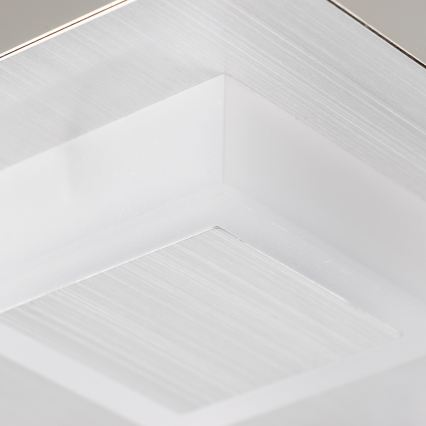 LED lubinis šviestuvas 4xLED/5W/230V 3000K 28x28 cm matinis chromas