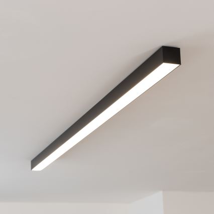 LED lubinis šviestuvas ALLDAY BASIC LED/20/30/40W/230V 2700/4000/6000K 120 cm juoda
