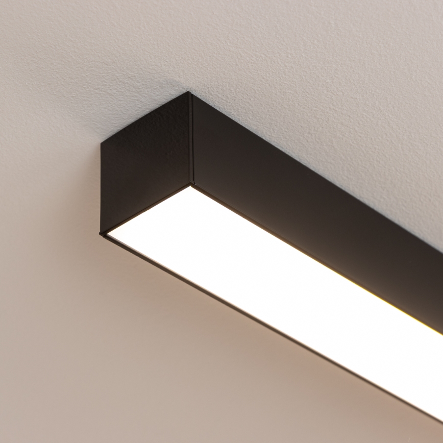 LED lubinis šviestuvas ALLDAY BASIC LED/20/30/40W/230V 2700/4000/6000K 120 cm juoda