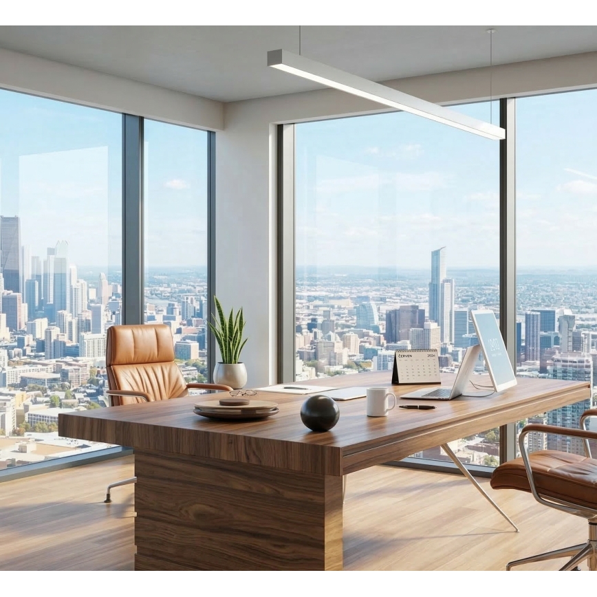 LED lubinis šviestuvas ALLDAY BASIC LED/40W/230V 2700/4000/6000K baltas