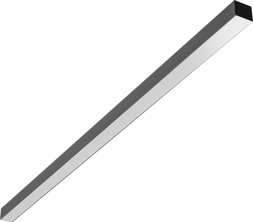 LED lubinis šviestuvas ALLDAY BASIC LED/40W/230V 2700/4000/6000K juoda