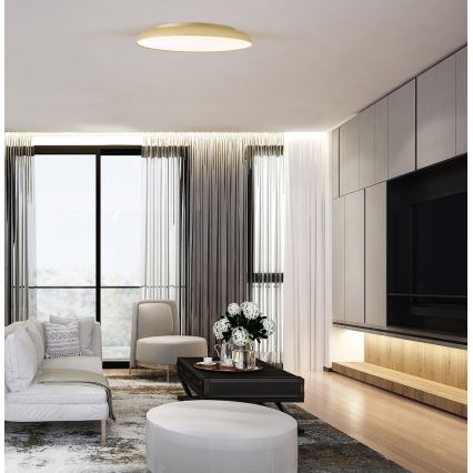 LED lubinis šviestuvas ART LED/40W/230V, auksinis